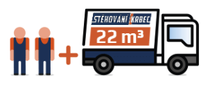 22m3 stěhování krbec